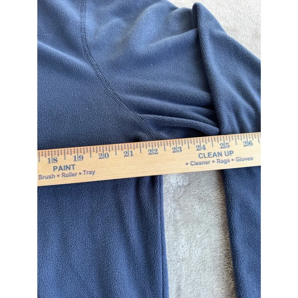 The North Face TKA 100 Glacier Quarter Zip‎ Fleece Pullover Mens Large Navy Blue